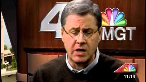 Senator Cecil P. Staton in a 41NBC/WMGT studio interview